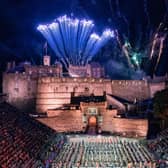 Fireworks from the ramparts of Edinburgh Castle at this year’s Royal Edinburgh Military Tattoo. Picture: Jane Barlow/PA Wire