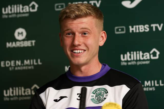 Josh Doig overcame a sticky start to the season to become a consistent performer for Hibs