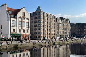 The shore, Leith, on Saturday afternoon. (Picture credit: Brian Ferguson/JPIMedia)