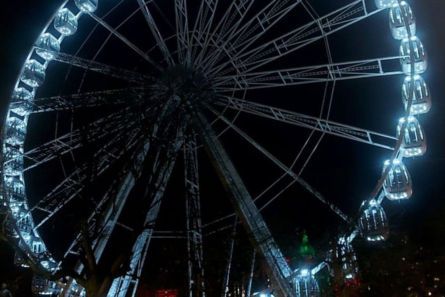 Edinburgh's spectacular big wheel is situated in the centre of Princes street where visitors can experience the ride from Friday 25th November.