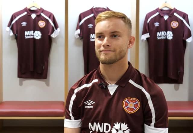 Nathaniel Atkinson has completed his move to Hearts. Pic: Heart of Midlothian FC