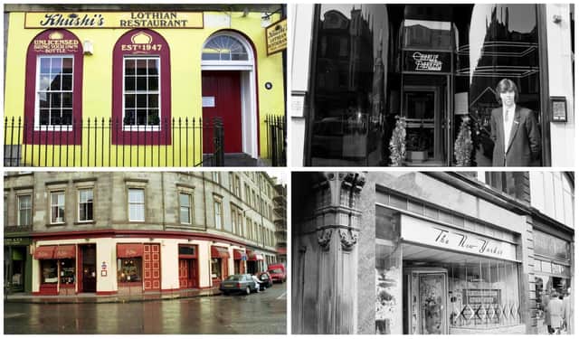 These once popular Edinburgh eateries are long gone, but not forgotten.