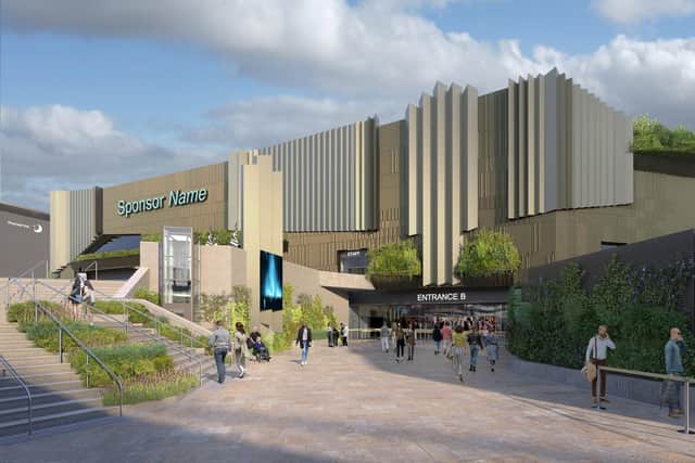 Another artist’s impression of the proposed new Edinburgh Arena.