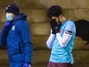 Josh Ginnelly couldn't hide his disappointment after injuring his hamstring at Raith Rovers.
