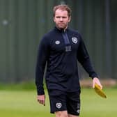 Hearts manager Robbie Neilson at Riccarton.