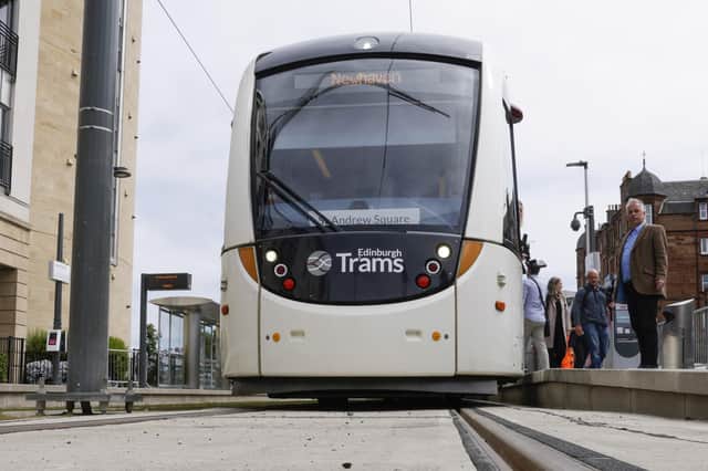 The new tram line to Newhaven (Photo: Jeff J Mitchell/Getty Images)