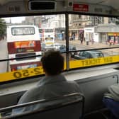 Before buses were all fitted with CCTV, the driver used a kind of periscope contraption with a curved mirror to check what was going on upstairs.
