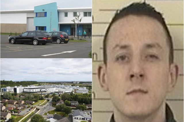 Police are searching for escaped prisoner Steven Ross, who fled while being escorted from HMP Addiewell to the Edinburgh Royal Infirmary. Pic: Police Scotland/JPI Media
