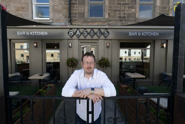 Basils in Newhaven Edinburgh. Pictured is operations manager Ross Edgar. Picture: Mark F Gibson/Gibson Digital