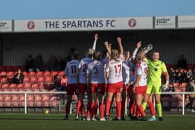 Spartans saw out a 3-1 victory against Boroughmuir in their final preseason friendly. Credit: Spartans Women