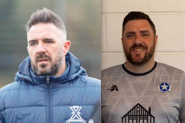 Tynecastle boss Charlie King is taking on brother Chris King, manager of Newtongrange Star