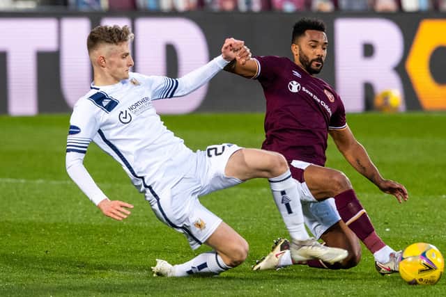 Logan has helped Hearts keep two clean sheets. Picture: SNS
