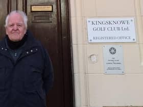 Graham Ewart was the treasurer at Kingsknowe for more than 35 years. Picture: Michael Kanev