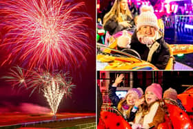 Fireworks bonanza at Musselburgh Racecourse for Bonfire Night 2022 (Alan Rennie)