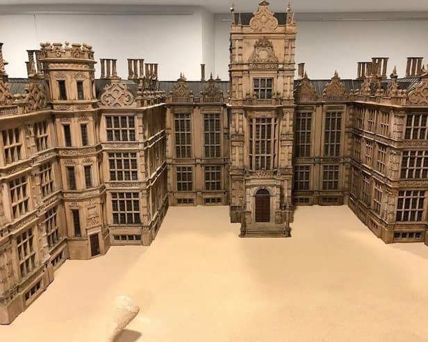 A 200-year-old model palace, set to go on display after 20 years in storage.