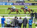 Musselburgh will remain limited to a crowd of 1,000 for its next three meetings. Picture: Lisa Ferguson