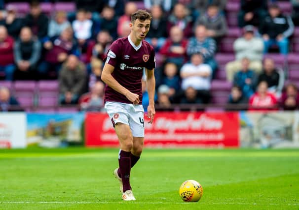 Andy Irving has become a key player for Hearts.