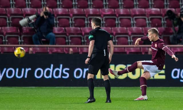 Stephen Kingsley has only played at an empty Tynecastle for Hearts so far.