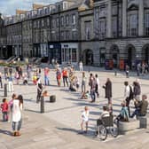 An artist's impression of the section of George Street featuring the Assembly Rooms under the plans