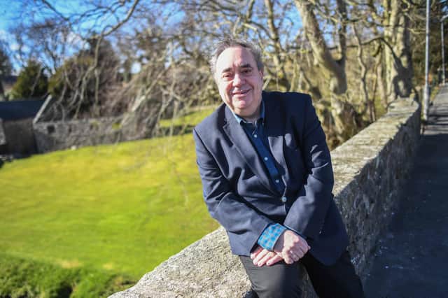 Former Scottish First Minister Alex Salmond poses for a portrait on March 27, 2021 in Strichen. Picture: Peter Summers/Getty Images