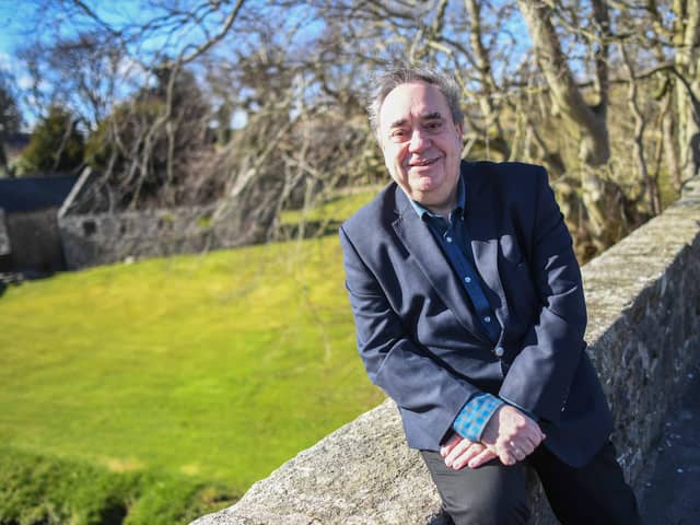Former Scottish First Minister Alex Salmond poses for a portrait on March 27, 2021 in Strichen. Picture: Peter Summers/Getty Images