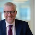 SFE's CEO Sandy Begbie welcomes Dufrain to the representative body for Scotland’s financial services industry. Picture: contributed.