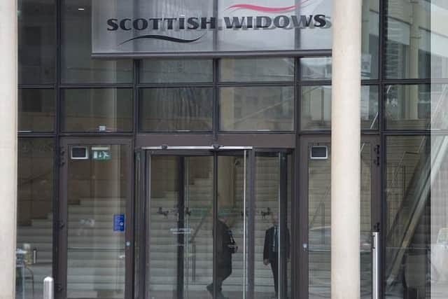 About 250 of the 1,800 Scottish Widows staff at Morrison Street are still office-based
