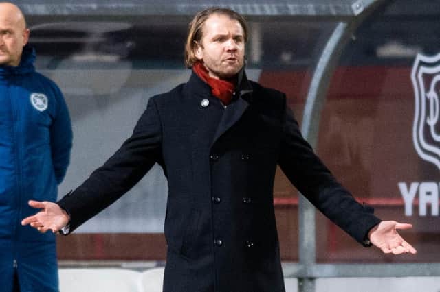 Hearts manager Robbie Neilson confirmed he is looking to do business in the transfer window. Picture: SNS