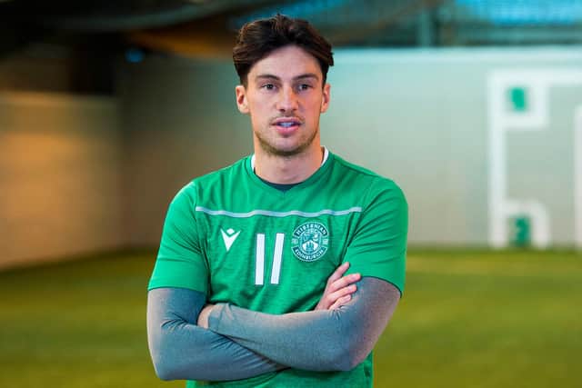 Hibs midfielder Joe Newell had hoped to make a return to action against St Johnstone before the coronavirus outbreak postponed all football in Scotland