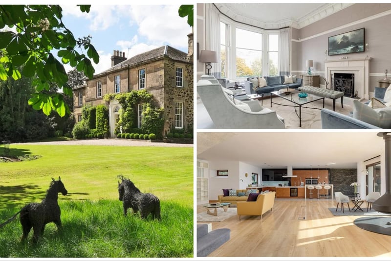 Take a look through our photo gallery to see the 10 most expensive properties for sale in the Capital today, according to property website Zoopla.
