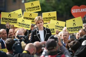 Nicola Sturgeon won eight back-to-back election victories during her record-breaking time in office (Picture: Jeff J Mitchell/Getty Images)