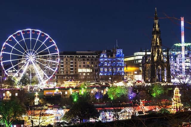 Edinburgh Christmas markets