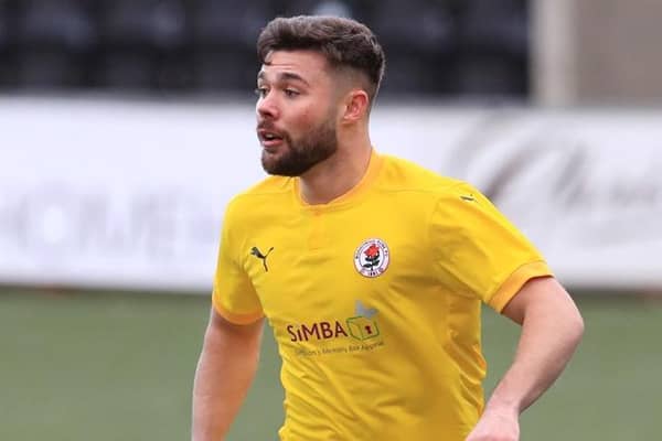 Sean Brown spent the second half of last season on loan at Bonnyrigg Rose from East Fife. Picture: Joe Gilhooley LRPS