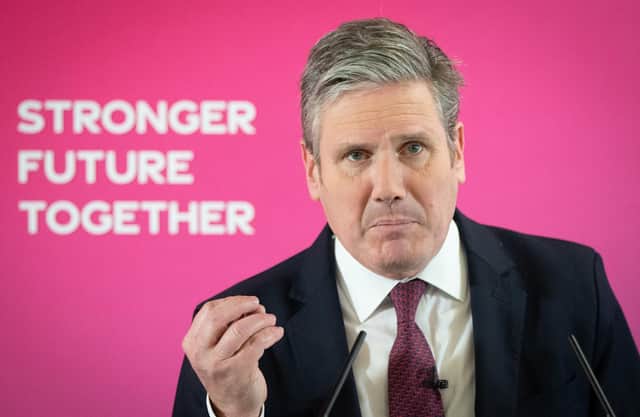 If people in Scotland want to get rid of Boris Johnson, they would do well to support Keir Starmer's Labour party (Picture: Stefan Rousseau/PA)