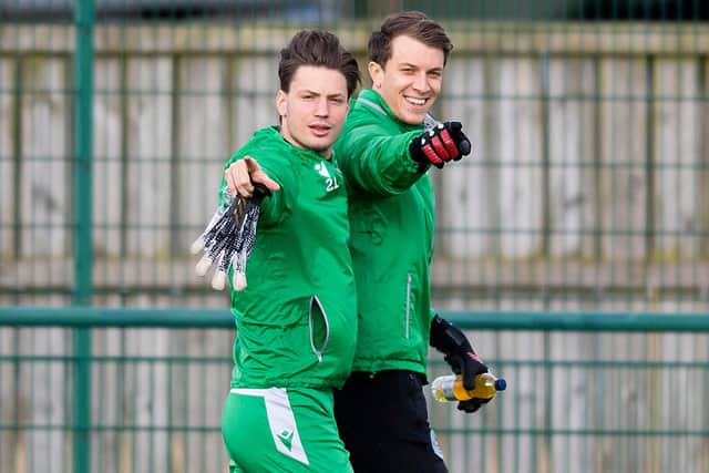 Could macey and Kevin Dabrowski be Hibs' first-team 'keepers next season?