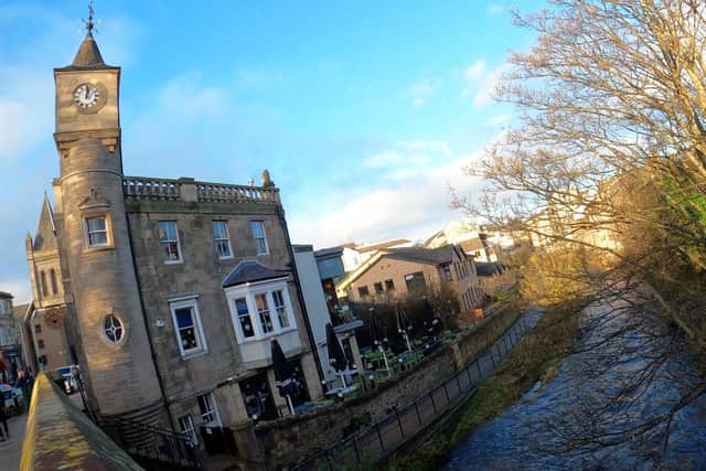 Stockbridge, which sits on the Water of Leith