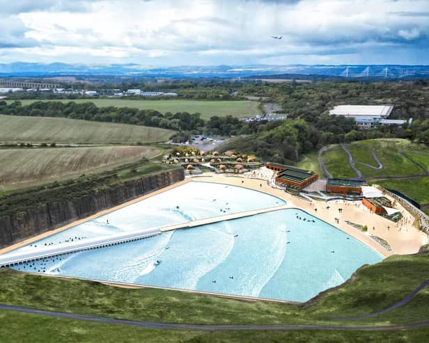 Lost Shore Surf Resort Edinburgh is set to open in September 2024. Partnering with Spanish firm Wavegarden, the resort will utilise cutting edge wave technology capable of producing up to 1000 customisable waves per hour from 52 software driven modules