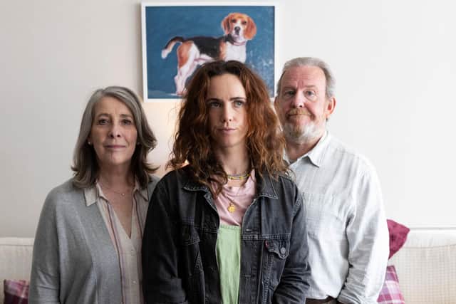 Phyllis Logan, Amy Manson and Ford Kiernan star in Ladybaby. Picture: Robert Pereira Hind