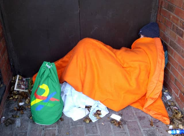 Treating rough sleepers in a way that makes them feel they matter makes it feel easier for them to 'take the risk’ of engaging with support services (Picture: Steve Riding)