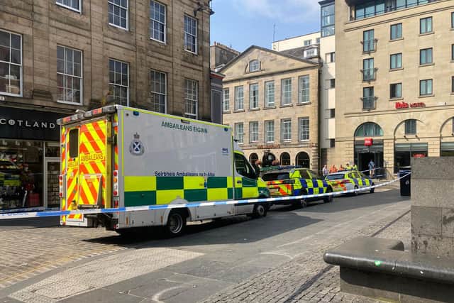 Edinburgh crime news: Police cordon off city centre amid on going incident