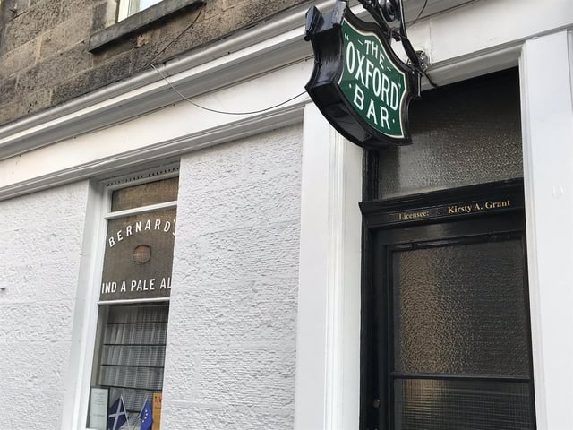 The Oxford Bar is found in Young Street and has been made famous as the pub where Rebus drinks in Ian Rankin's novels. The small pub was built in 1811 and, despite a brief spell as a sweet shop, it is hailed by CAMRA as "the least altered pub in Edinburgh".