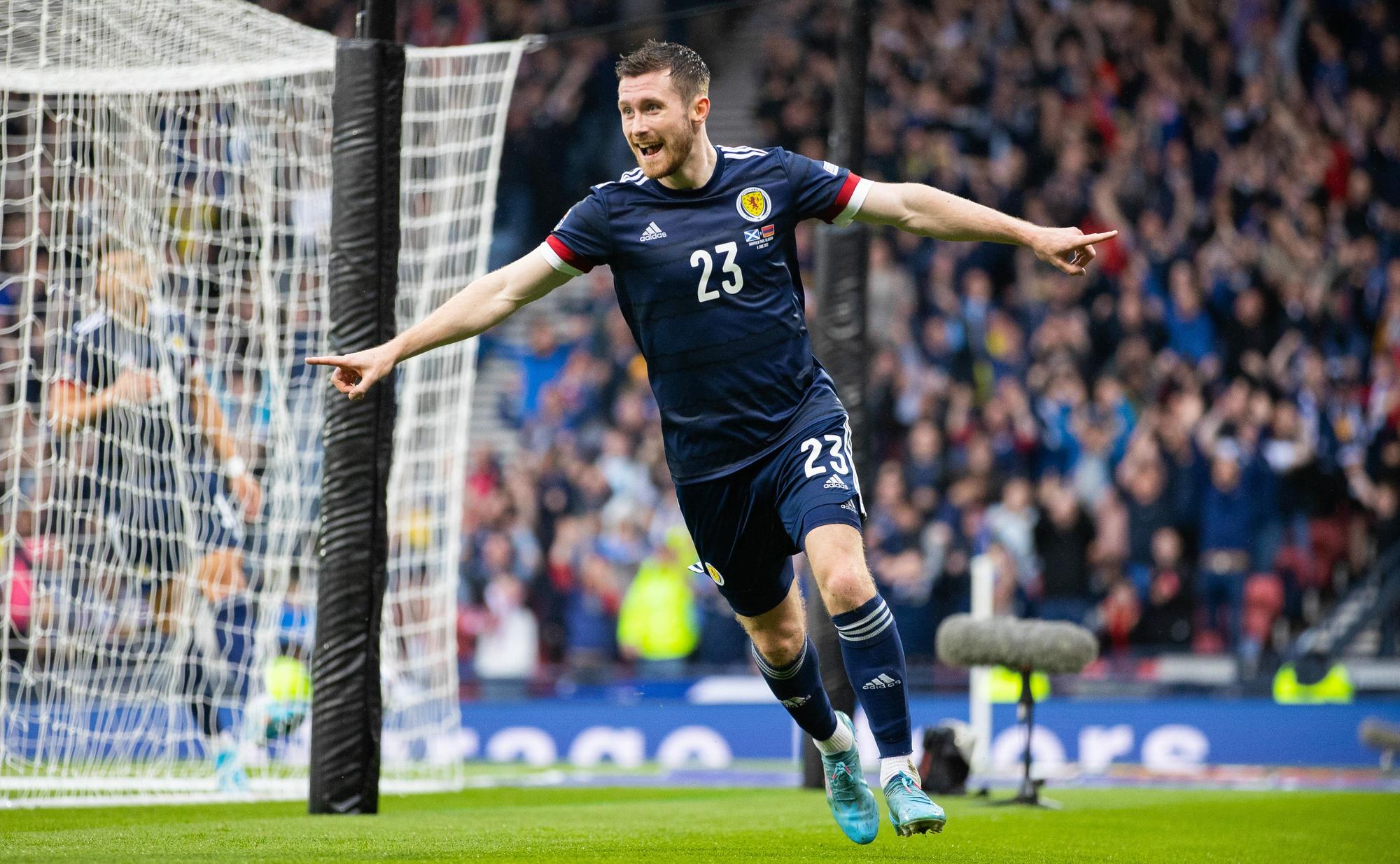 Anthony Ralston realises 'every kid's dream' after scoring on full ...