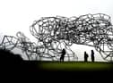 Antony Gormley's Firmament sculpture is one of the most popular works of art at Jupiter Artland.