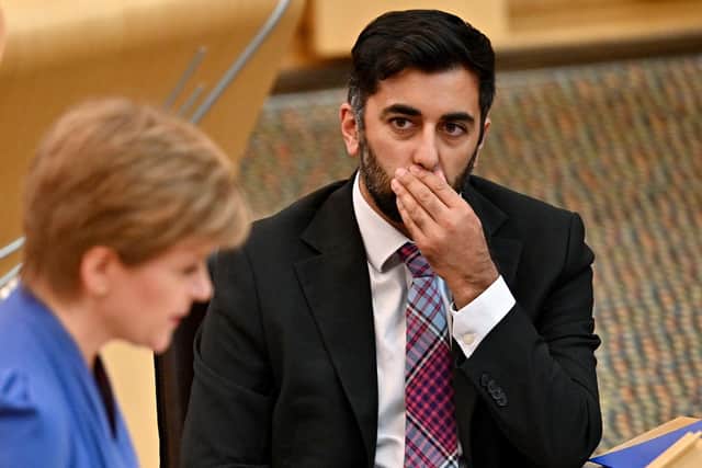 Nicola Sturgeon and Health Secretary Humza Yousaf need to be more open about the effects of the Omicron Covid variant (Picture: Jeff J Mitchell-Pool/Getty Images)
