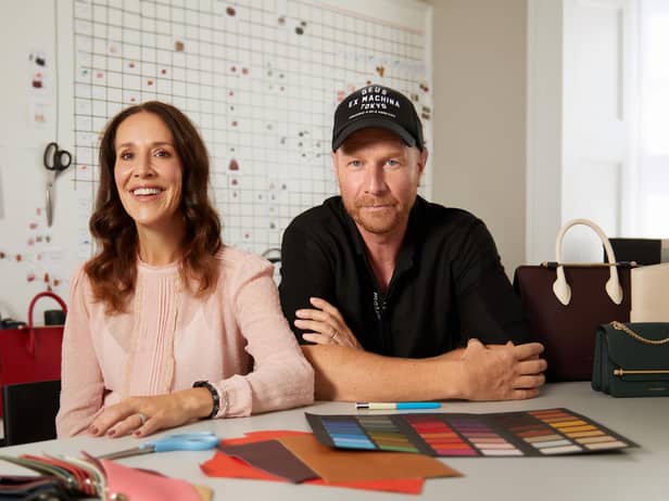 Leeanne and Guy Hundleby, who will actively lead Strathberry 'with the same passion and expertise that inspired them to create the brand in 2013'. Picture: contributed.