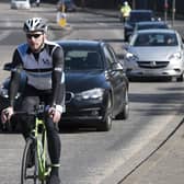 Active travel, like cycling, cuts carbon emissions and improves health (Picture: Andrew O'Brien/JPI Media)