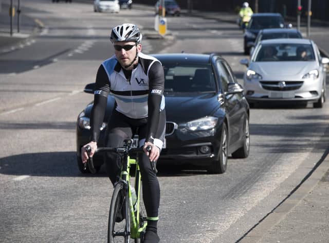 Active travel, like cycling, cuts carbon emissions and improves health (Picture: Andrew O'Brien/JPI Media)