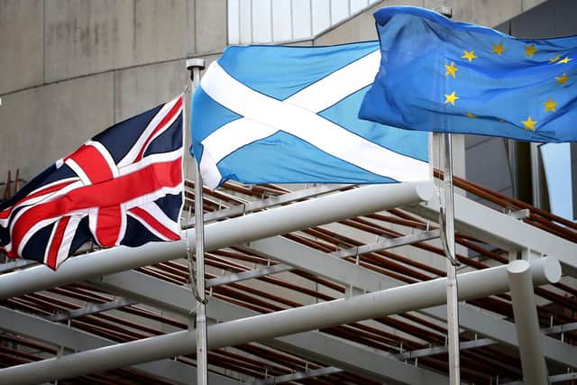 The Covid outbreak has shown the benefits of a 'four-nations' approach while Brexit has demonstrated the folly of isolationism, says Daniel Johnson (Picture: Jane Barlow/PA)