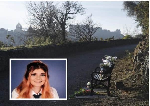 Mhari O'Neill's body was discovered on Calton Hill