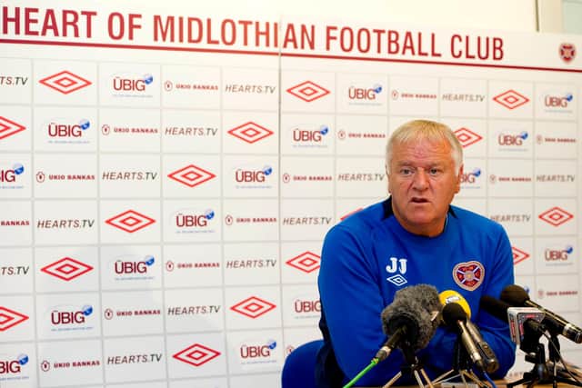 Jim Jefferies couldn't turn down the offer to return to Hearts. Picture: SNS